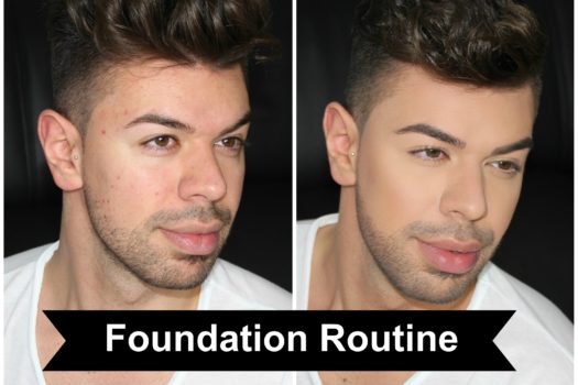 Foundation Routine unreine Haut